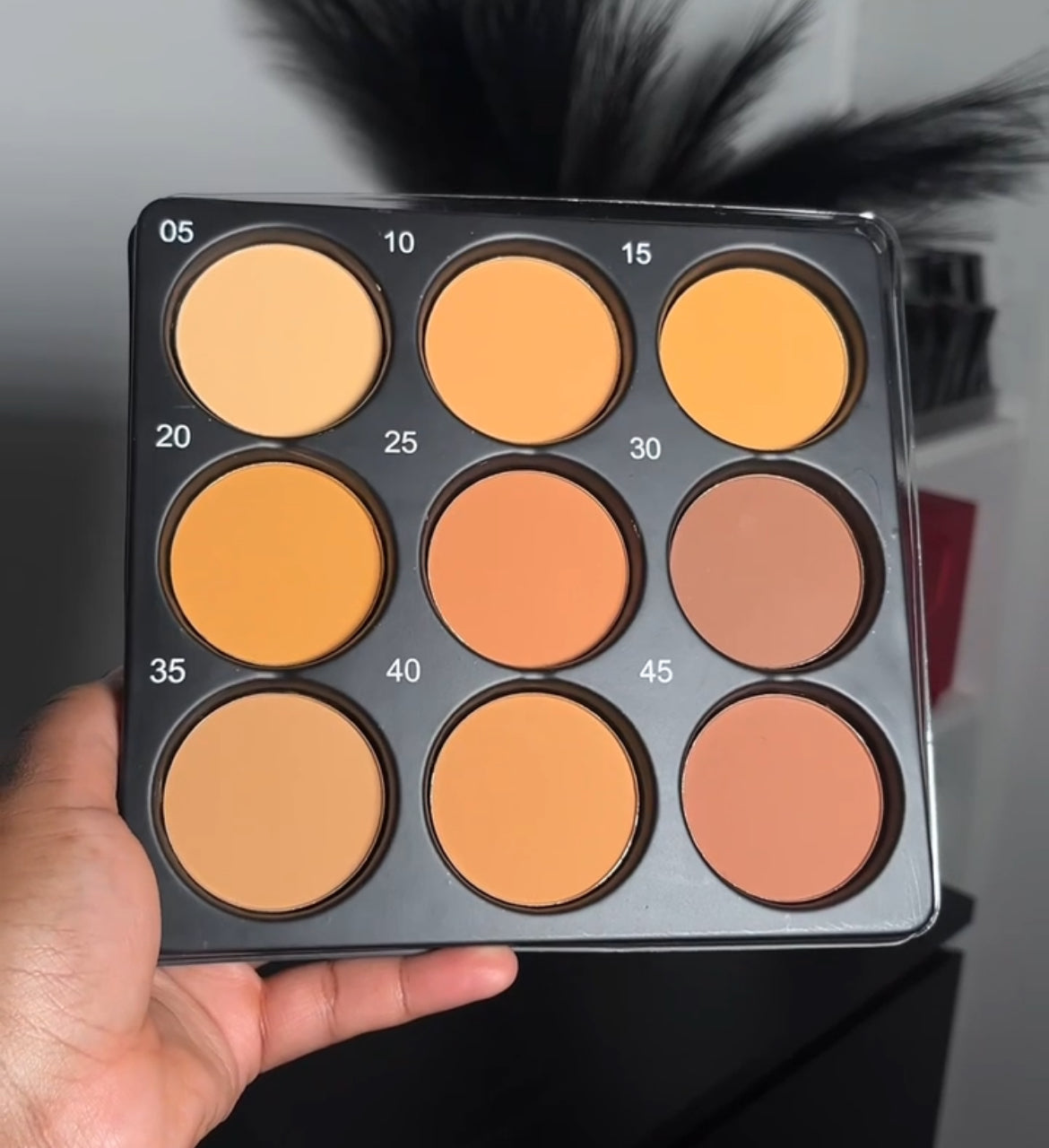 PALETTE TEINT - 9 COULEURS